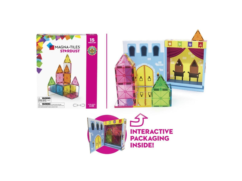 Magna-Tiles Stardust 15 pcs
