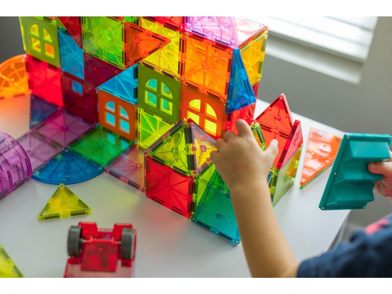 Magna-Tiles Metropolis 110-Piece Magnetic Building Set