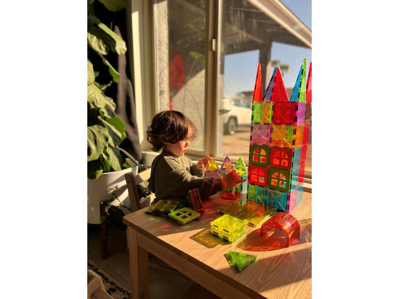 Magna-Tiles Metropolis 110-Piece Magnetic Building Set