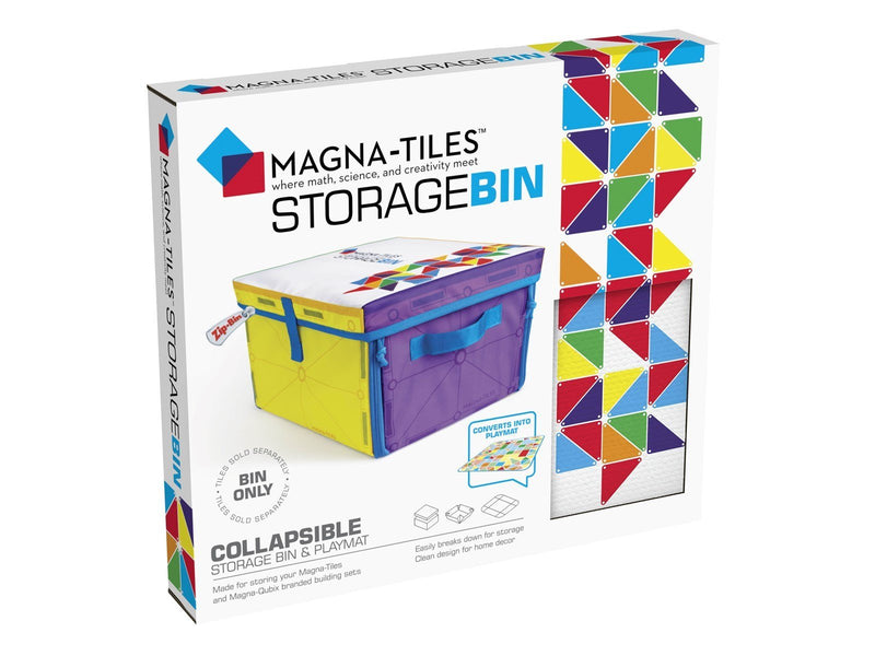 Magna-Tiles Storage Bin & Interactive Play-Mat