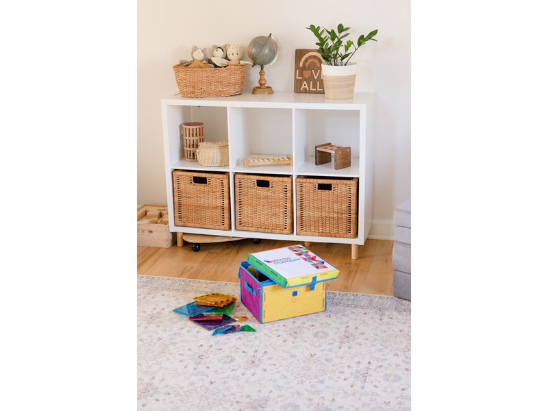 Magna-Tiles Storage Bin & Interactive Play-Mat