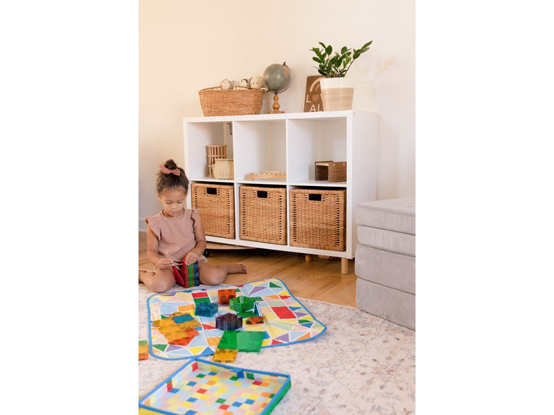 Magna-Tiles Storage Bin & Interactive Play-Mat
