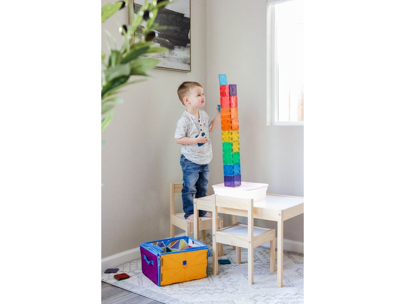 Magna-Tiles Storage Bin & Interactive Play-Mat