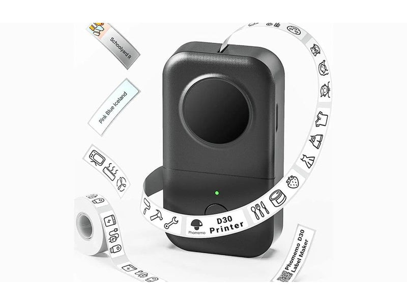 Phomemo Portable Label Printer D30 - Black