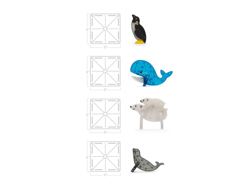 Magna-Tiles Artic Animals 25 pcs set
