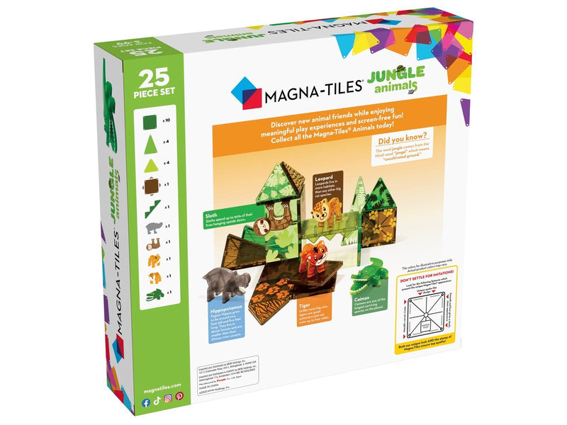 Magna-Tiles Jungle Animals 25 pcs set