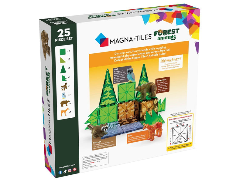 Magna-Tiles Forest Animals 25 pcs set
