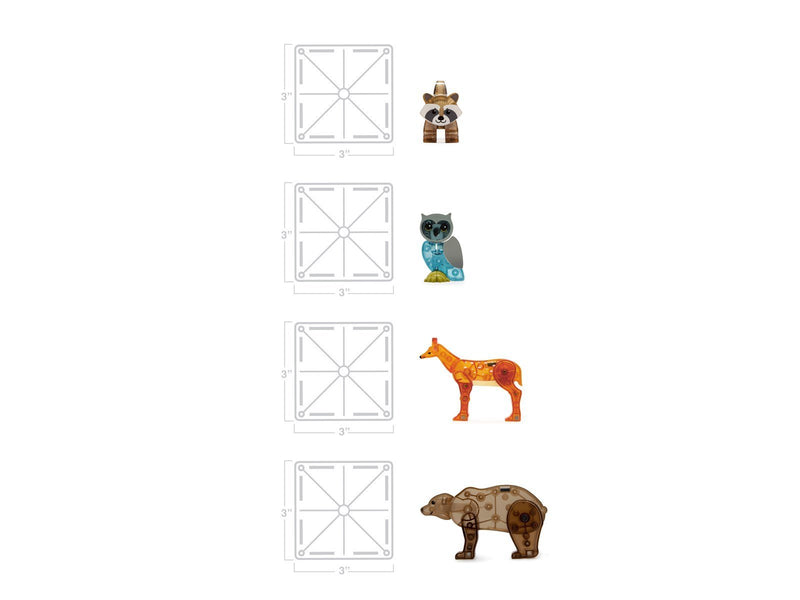 Magna-Tiles Forest Animals 25 pcs set
