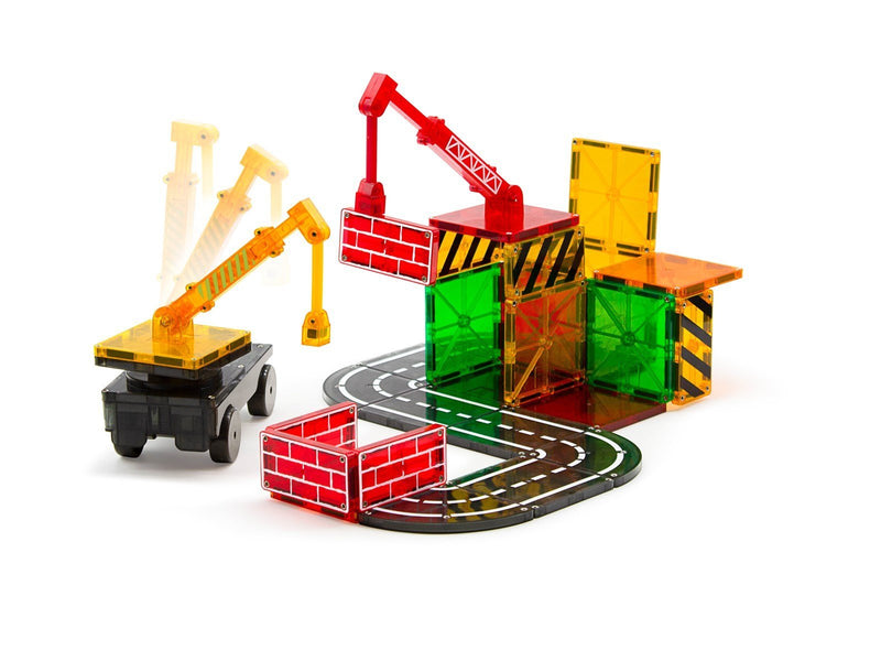 Magna-Tiles Builder 32-Piece Magnetic Building Set