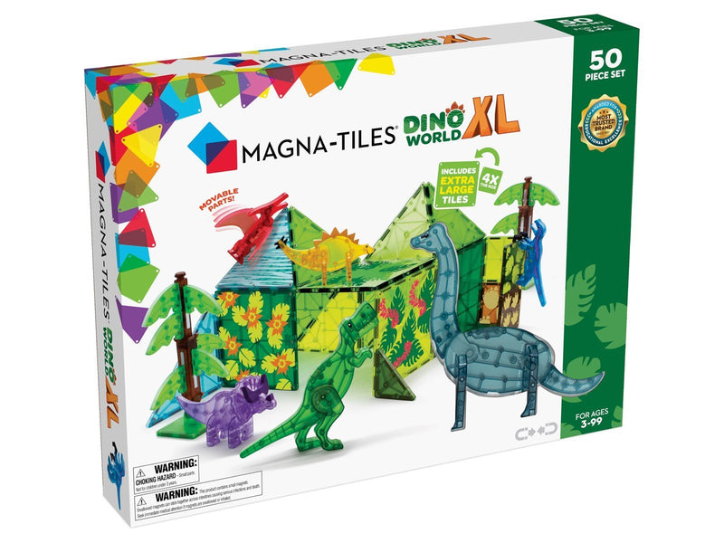 Magna-Tiles Dino World XL 50 pcs set