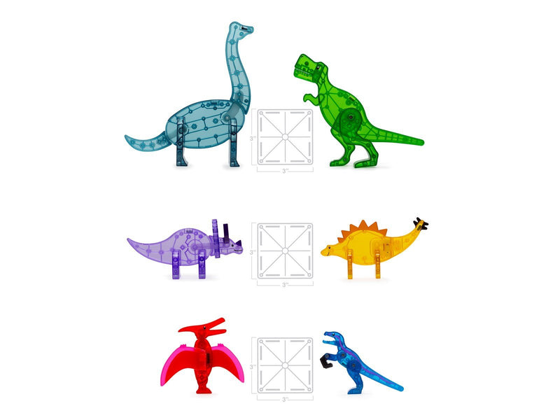 Magna-Tiles Dino World XL 50 pcs set