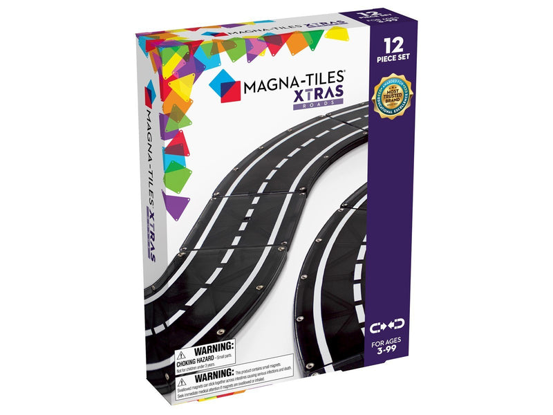 Magna-Tiles  XTRAS Roads 12-Piece Set