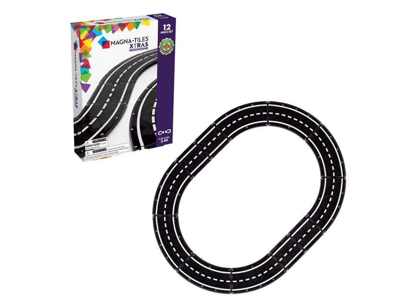Magna-Tiles  XTRAS Roads 12-Piece Set