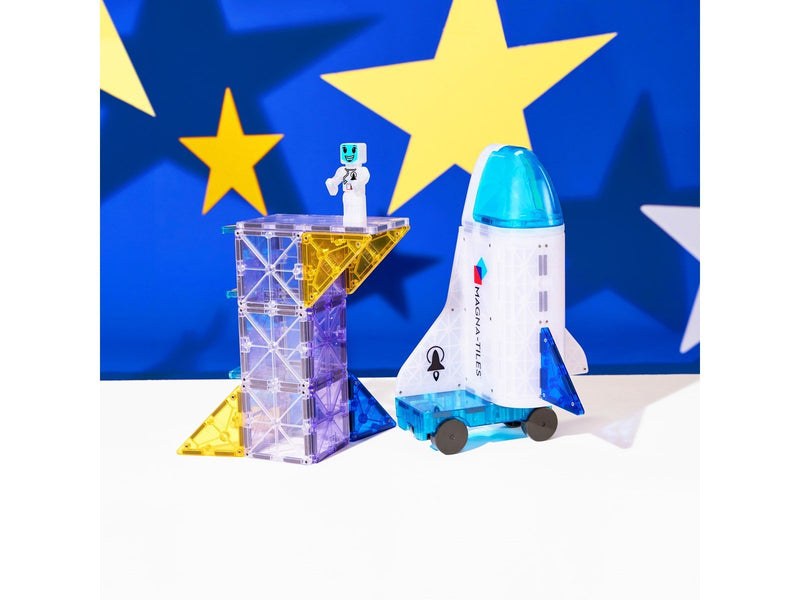 Magna-Tiles Space 32-Piece Magnetic Construction Set