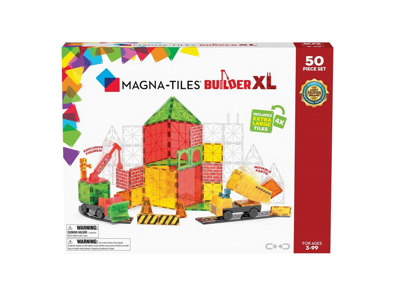 Magna-Tiles Builder XL 50-Piece