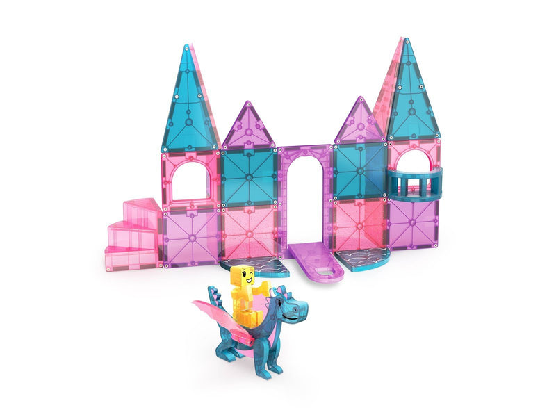 Magna-Tiles Castle 25-Piece Magnetic Construction Set