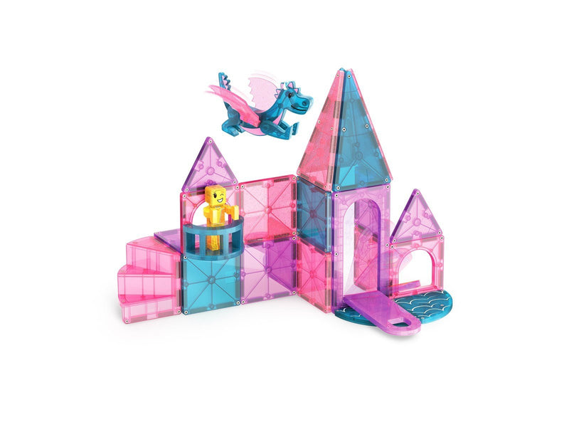 Magna-Tiles Castle 25-Piece Magnetic Construction Set