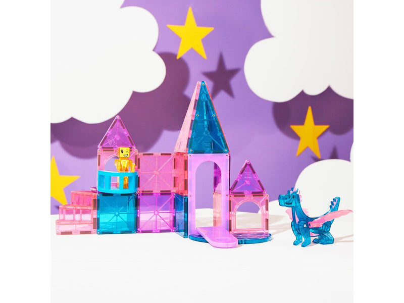 Magna-Tiles Castle 25-Piece Magnetic Construction Set