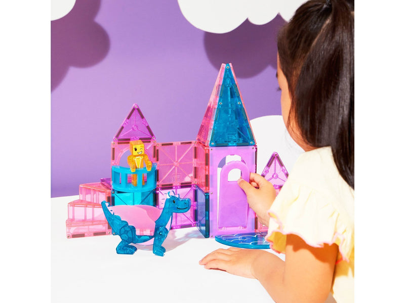 Magna-Tiles Castle 25-Piece Magnetic Construction Set
