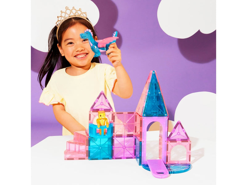 Magna-Tiles Castle 25-Piece Magnetic Construction Set