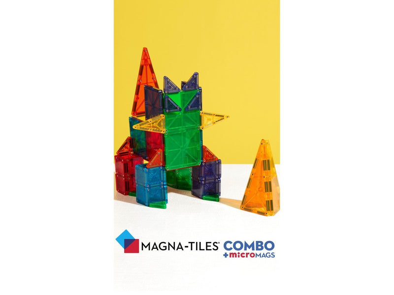 Magna-Tiles MicroMAGS Combo 46-Piece Set.