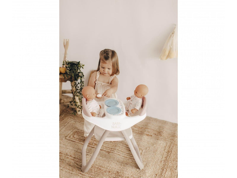 Smoby - Baby Nurse Baby chair for 2 Dolls