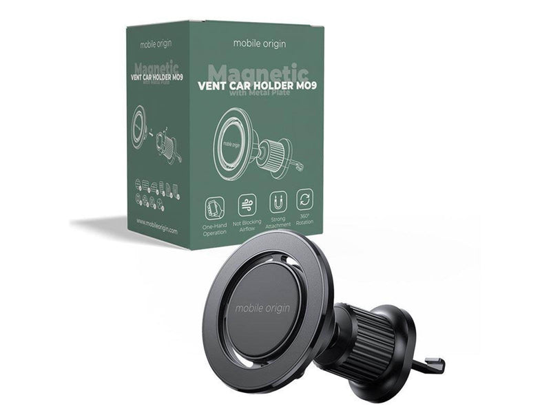Mobile Origin Magnetic Vent Car Holder MO9 with Metal Plate