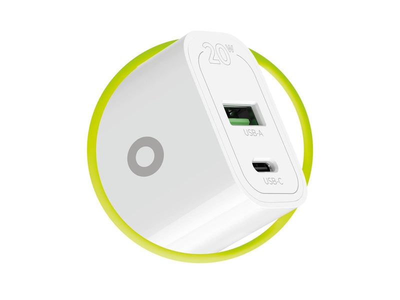 Mobile Origin PD20W Wall Charger MO12 1 USB-A + 1 USB-C