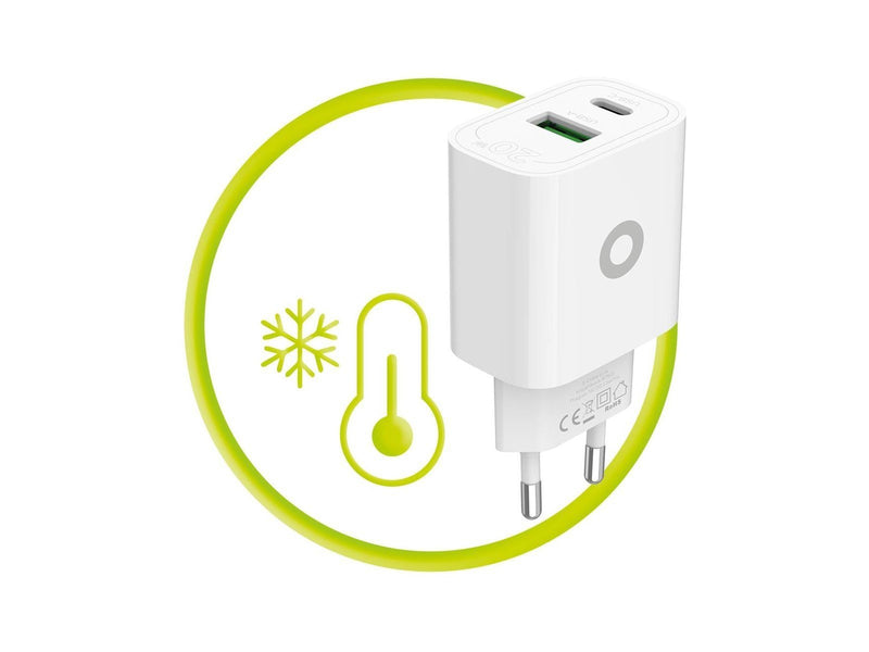 Mobile Origin PD20W Wall Charger MO12 1 USB-A + 1 USB-C