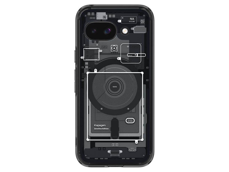 Spigen Ultra Hybrid MagSafe zero one black - Google Pixel 9a