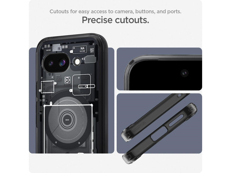 Spigen Ultra Hybrid MagSafe zero one black - Google Pixel 9a
