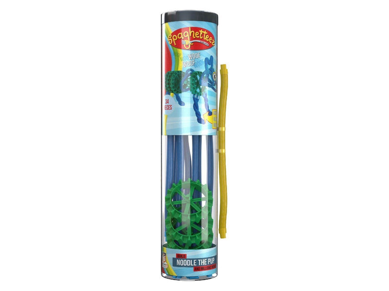 Clics - Spaghetteez Noodle The Pup Flexible Building Sticks 34 pcs.