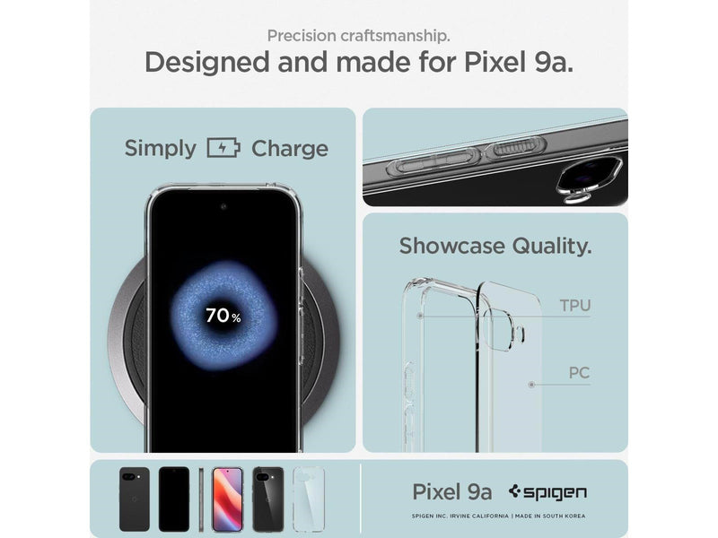 Spigen Ultra Hybrid crystal clear - Google Pixel 9a