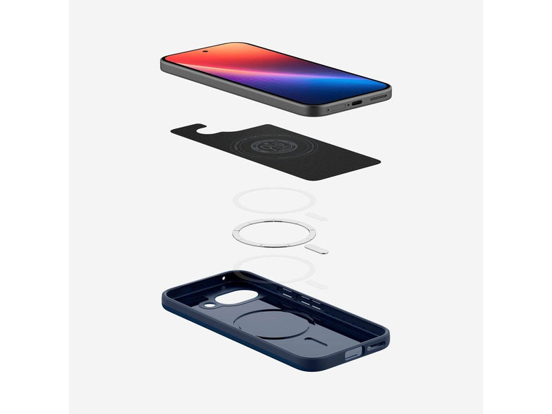 Spigen Thin Fit MagSafe navy blue - Google Pixel 9a
