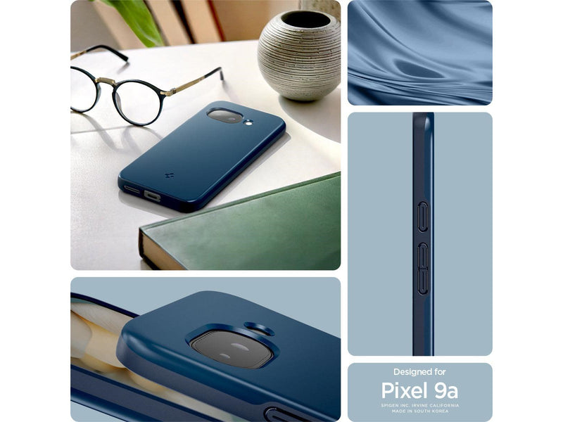 Spigen Thin Fit MagSafe navy blue - Google Pixel 9a