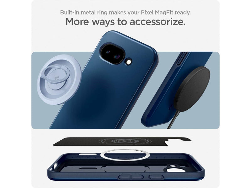 Spigen Thin Fit MagSafe navy blue - Google Pixel 9a