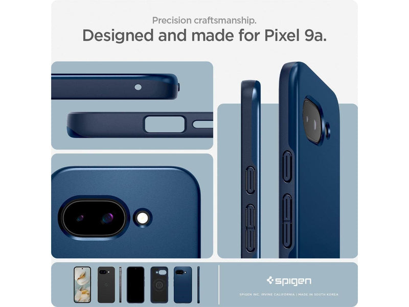 Spigen Thin Fit MagSafe navy blue - Google Pixel 9a