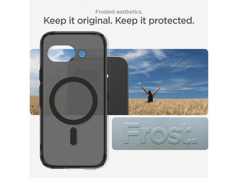 Spigen Ultra Hybrid MagSafe frost black - Google Pixel 9a