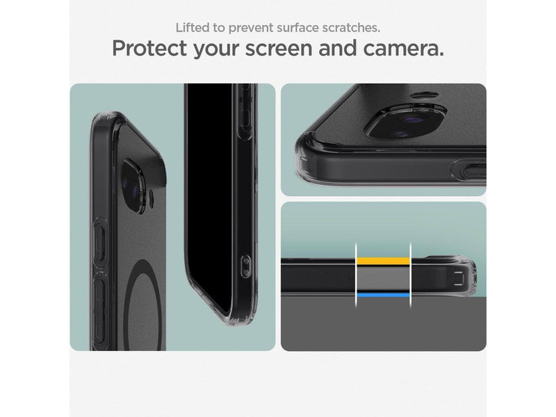Spigen Ultra Hybrid MagSafe frost black - Google Pixel 9a