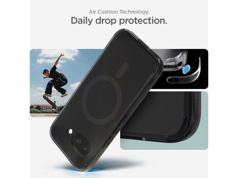 Spigen Ultra Hybrid MagSafe frost black - Google Pixel 9a