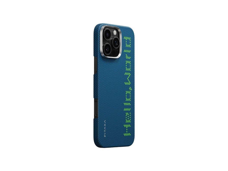 PITAKA Tactile Woven Case Hello World - iPhone 16 Pro