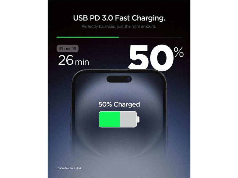 Spigen Essential 20W Wall Charger EE201EU - Black