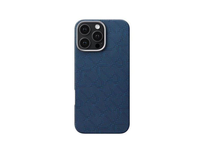 PITAKA Tactile Woven Case PTK Dark Blue - iPhone 16 Pro