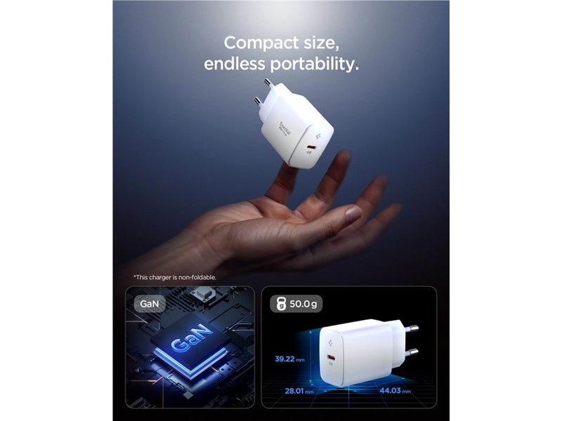 Spigen Essential 20W Wall Charger EE201EU - White