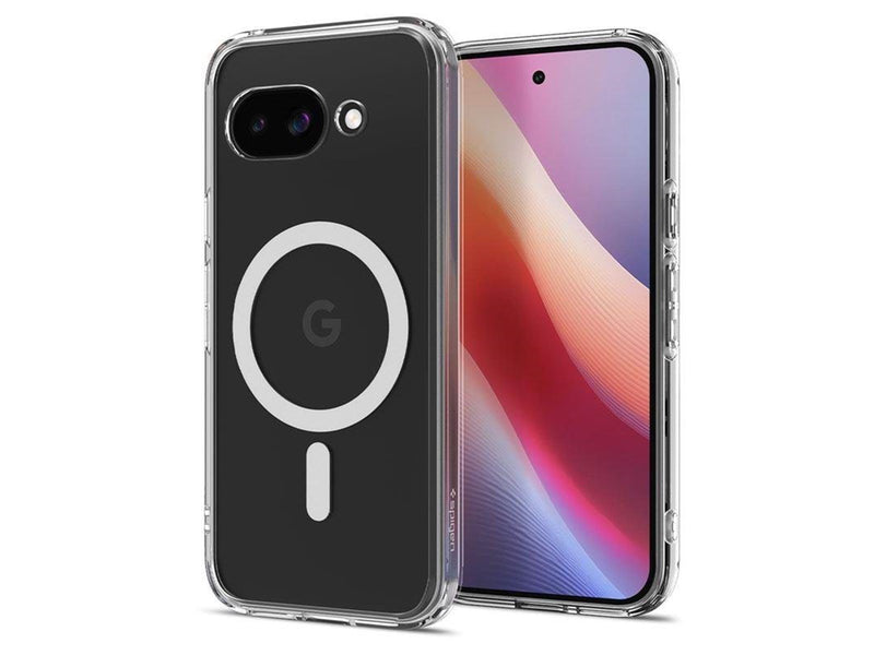 Spigen Ultra Hybrid MagSafe clear white - Google Pixel 9a