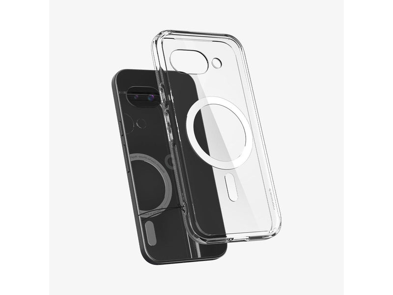 Spigen Ultra Hybrid MagSafe clear white - Google Pixel 9a