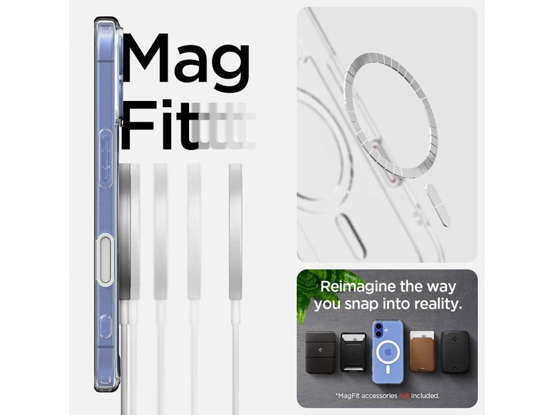 Spigen Ultra Hybrid T MagSafe - White - iPhone 16