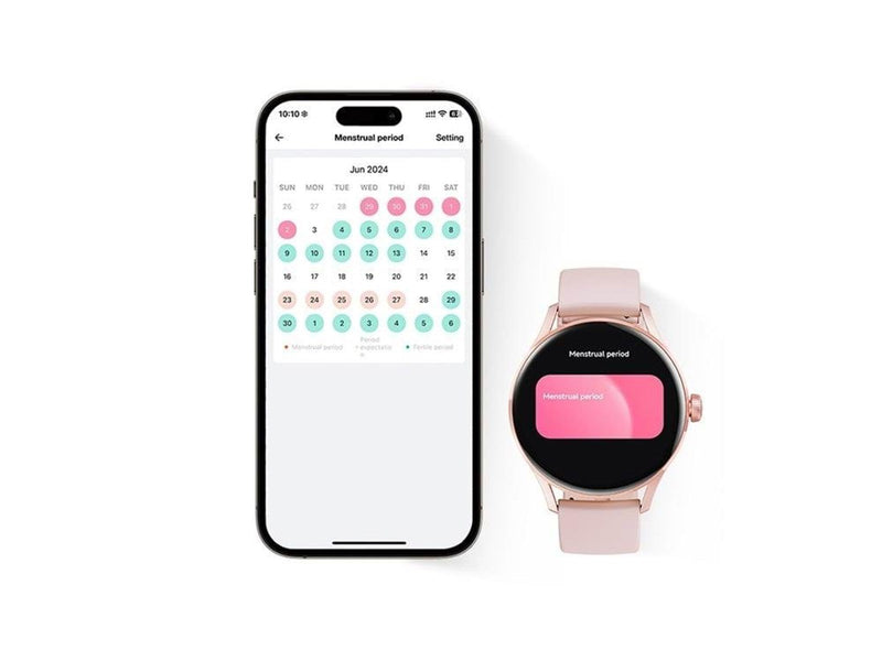 QCY Elite Gold Smartwatch - Gold