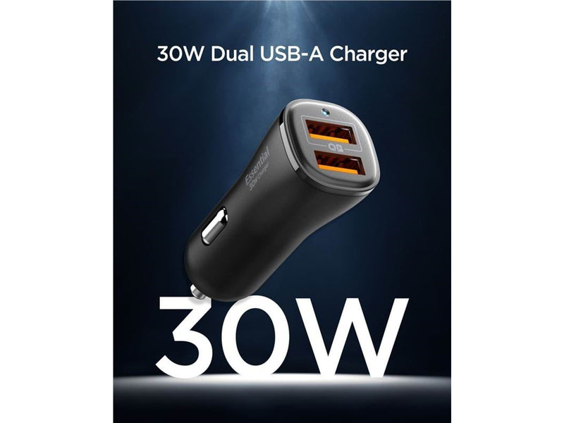Spigen Essential 30W Car Charger EV302 - Black