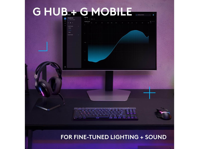 Logitech G522 LIGHTSPEED Wireless Gaming Headset - Schwarz